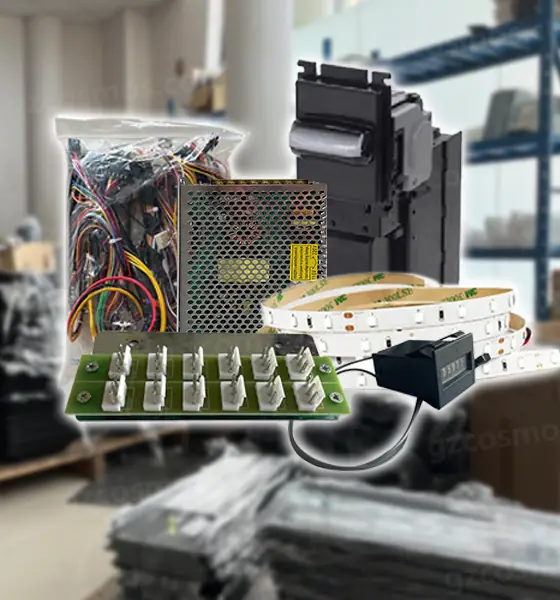 Spare parts and boards stocked for distributor support
