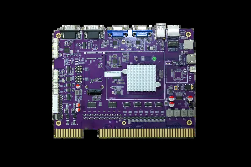 RNG motherboard — where RTP is configured per jurisdiction