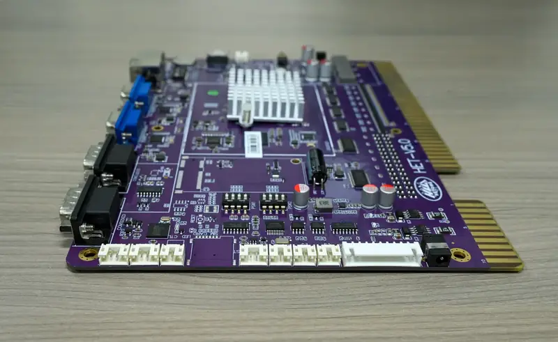 Multi-player fish game PCB with Boss-wave support
