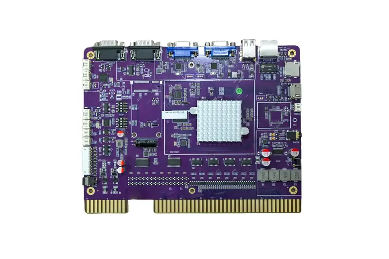 Control board that runs the signed skill game software loads