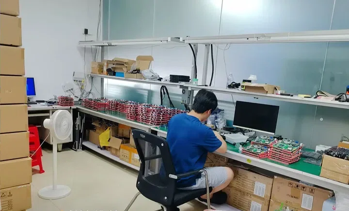 GOLDPRIME GAME factory — build and QC area